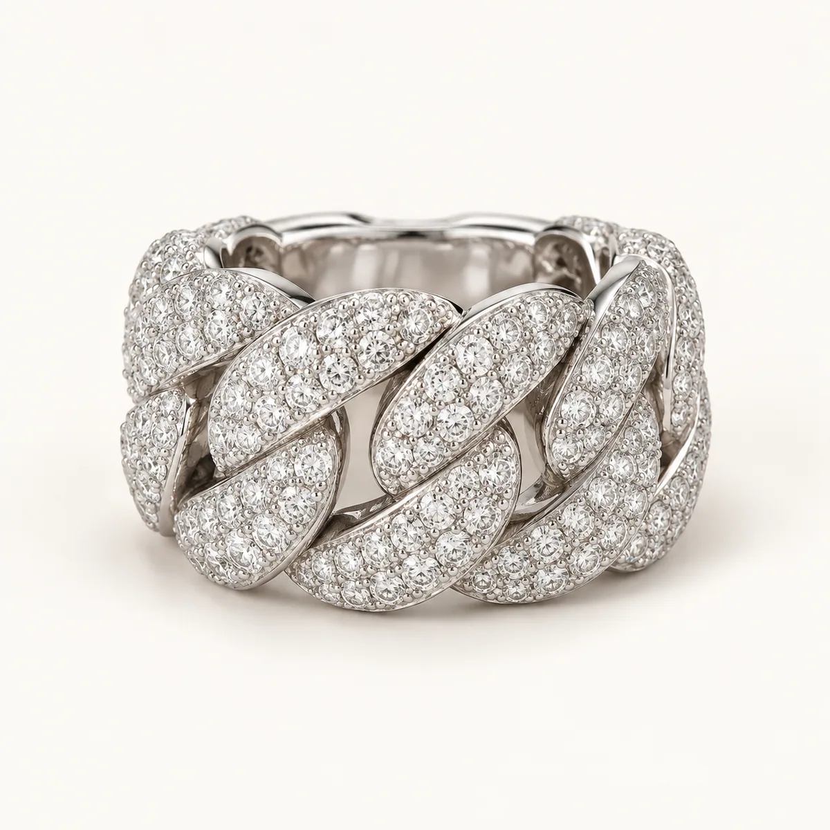 Rings jewelry collection close-up